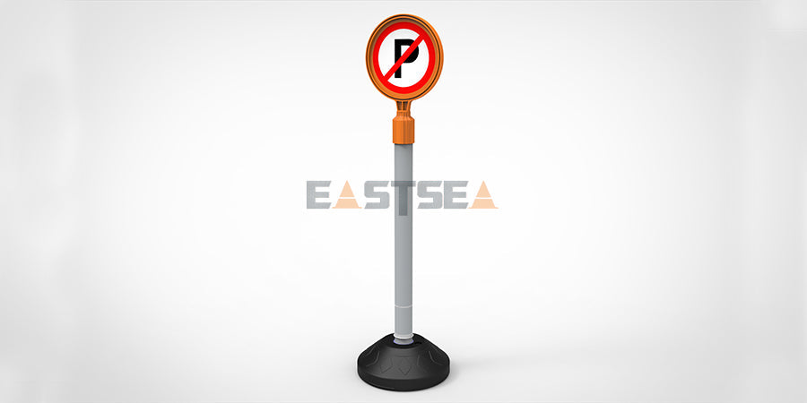 Temporary No Parking Sign – Cone or Standalone for Traffic Control & Parking Safety