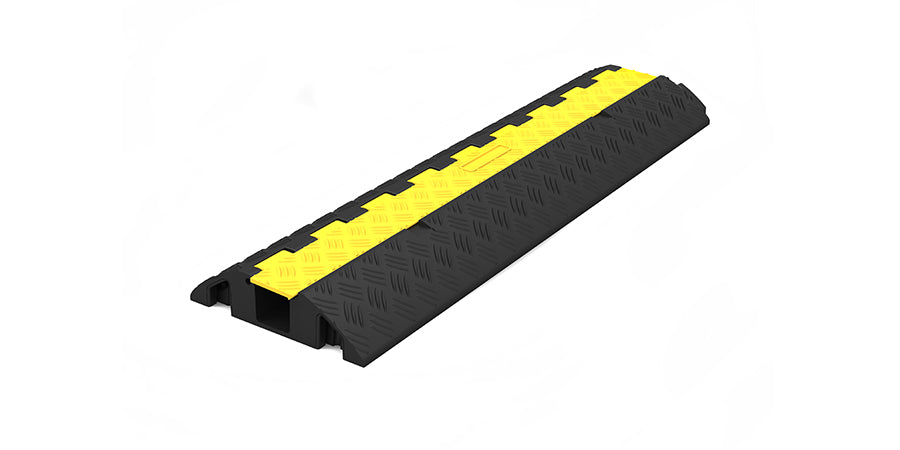 Heavy Duty Cable Protector Ramp with 1, 2, 3 & 5 Channel Options for Cable and Hose Protection