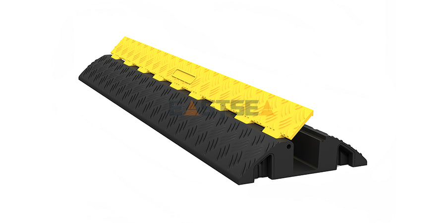 Heavy Duty Cable Protector Ramp with 1, 2, 3 & 5 Channel Options for Cable and Hose Protection