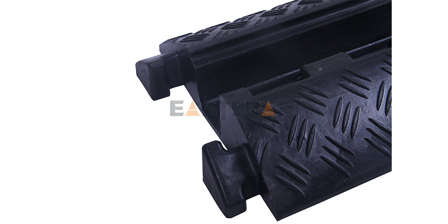 Heavy Duty Cable Protector Ramp with 1, 2, 3 & 5 Channel Options for Cable and Hose Protection