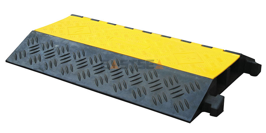 Heavy Duty Cable Protector Ramp with 1, 2, 3 & 5 Channel Options for Cable and Hose Protection