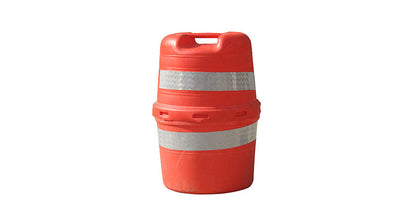 Heavy Duty Safety Drum / Slim Traffic Barrel / 2-Parts Safety Drum for Traffic Management & Hazard Marking