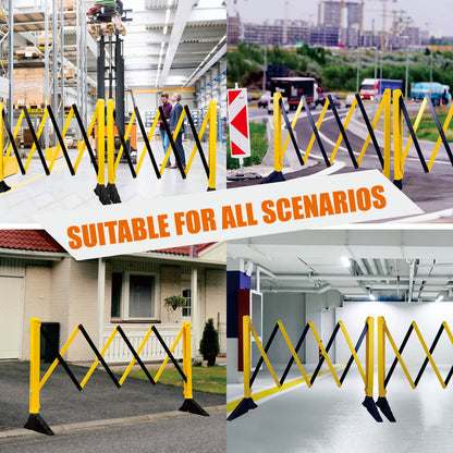 Expandable Barrier with Heavy Feet 2PCS