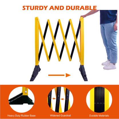 Expandable Barrier with Heavy Feet 2PCS