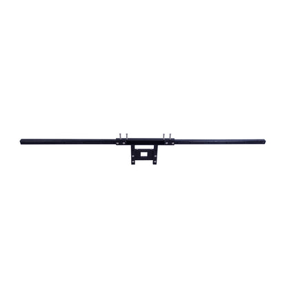 Rubber Mud Flap and Adjustable Hitch-Mounted System
