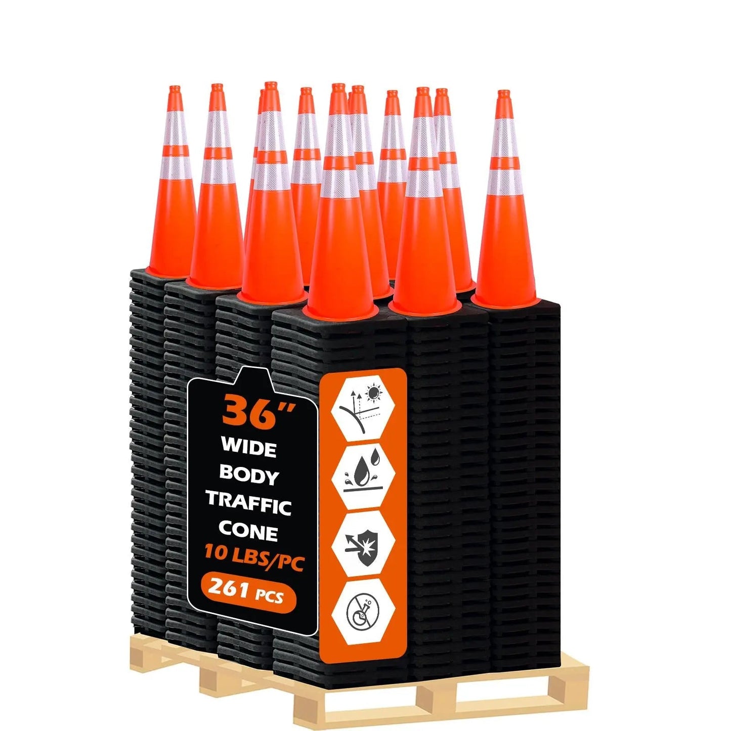 Wide Body MUTCD Traffic Cone