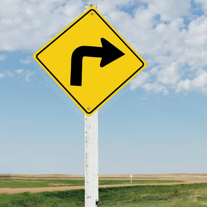 Turn Right Sign-4