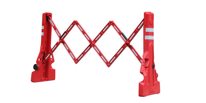 Blowing Expandable Barrier
