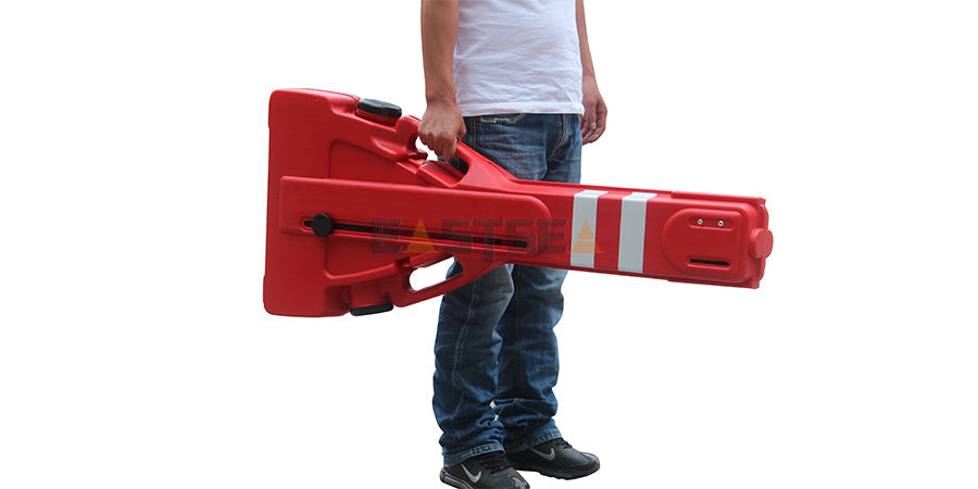 Blowing Expandable Barrier