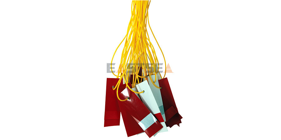 Traffic Safety Flag with Pole for Traffic Control, Hazard Marking & Emergency Response