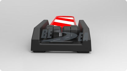 Collapsible & Stackable Flexible Delineator Panel with SpringBack Chevron Design for Traffic Safety