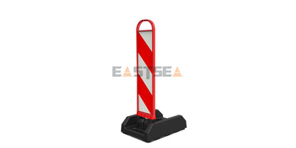 Collapsible & Stackable Flexible Delineator Panel with SpringBack Chevron Design for Traffic Safety