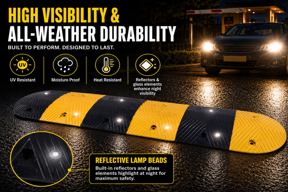 Australia Steel Reinforced General Speed Hump for Road Traffic Calming & Parking Safety