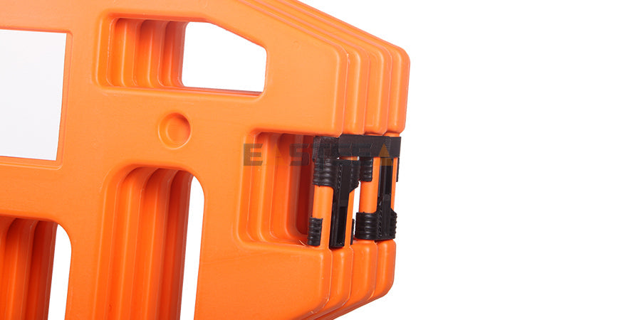 Work Gate Barrier with Wheels
