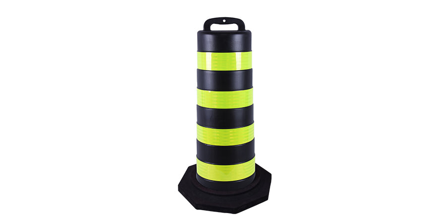 Heavy Duty Safety Drum / Slim Traffic Barrel / 2-Parts Safety Drum for Traffic Management & Hazard Marking