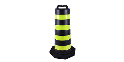 Heavy Duty Safety Drum / Slim Traffic Barrel / 2-Parts Safety Drum for Traffic Management & Hazard Marking