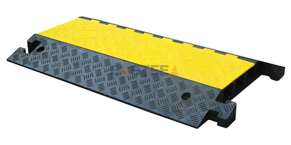 Heavy Duty Cable Protector Ramp with 1, 2, 3 & 5 Channel Options for Cable and Hose Protection