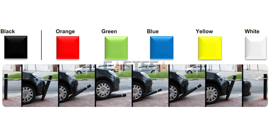 Flexible City Bollard [Square Base]-3