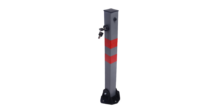 Foldable Parking Bollard - Square Pipe