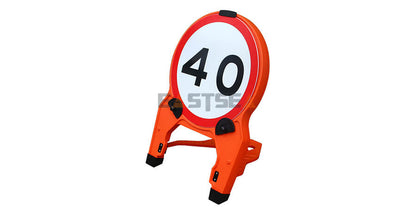 Foldable Traffic Signs – Portable Reflective Safety Signs for Roadwork, Construction & Traffic Control