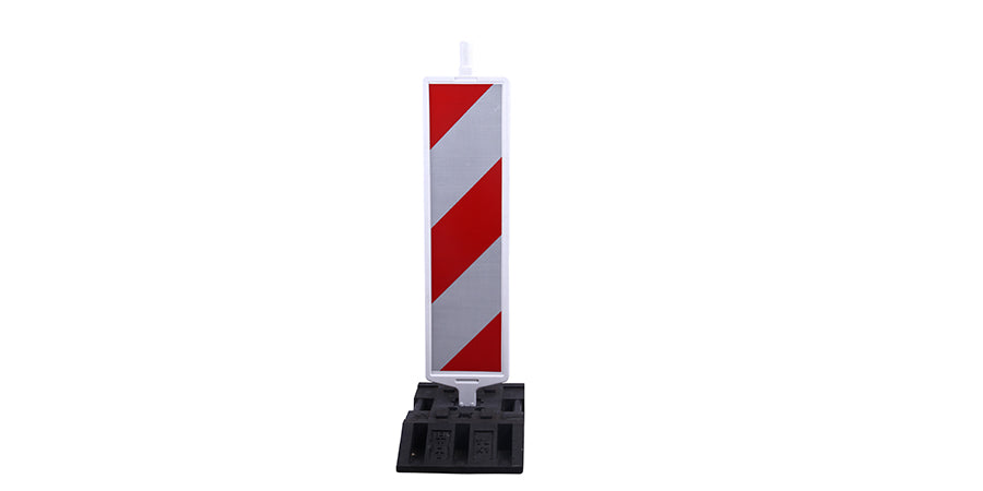 EU Delineator Panel with Round Topper