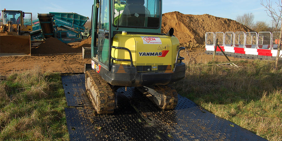 Mud Ground Mats – Heavy Duty Ground Protection Mats for Construction, Pedestrian & Vehicle Access