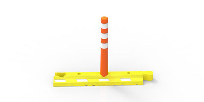 Lane Separator With Flexible Post