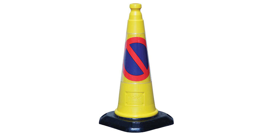 No Parking Cone & Sign (4)