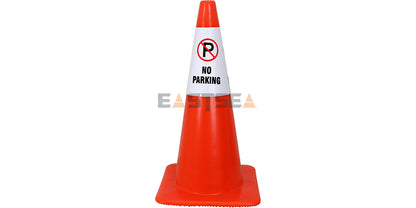 No Parking Cone & Sign (6)