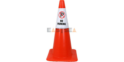 Temporary No Parking Sign – Cone or Standalone for Traffic Control & Parking Safety