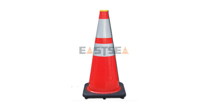 PVC Traffic Cone With Light Lock Topper -3