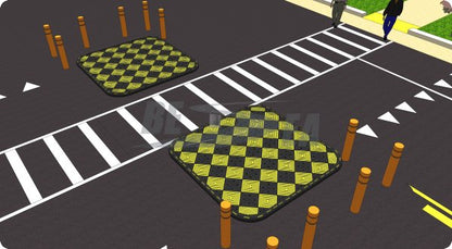 Pedestrian Crossing Island