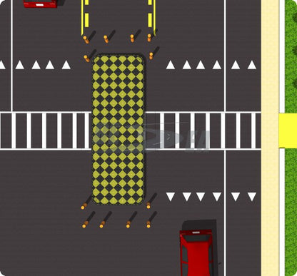 Pedestrian Crossing Island