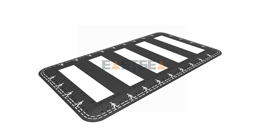 Rubber Pedestrian Crossing