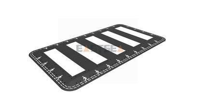 Rubber Pedestrian Crossing