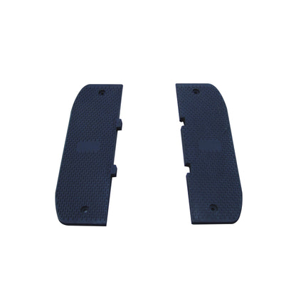 Reflective Rubber Speed Bump 2FT / 3FT for Traffic Calming & Parking Safety