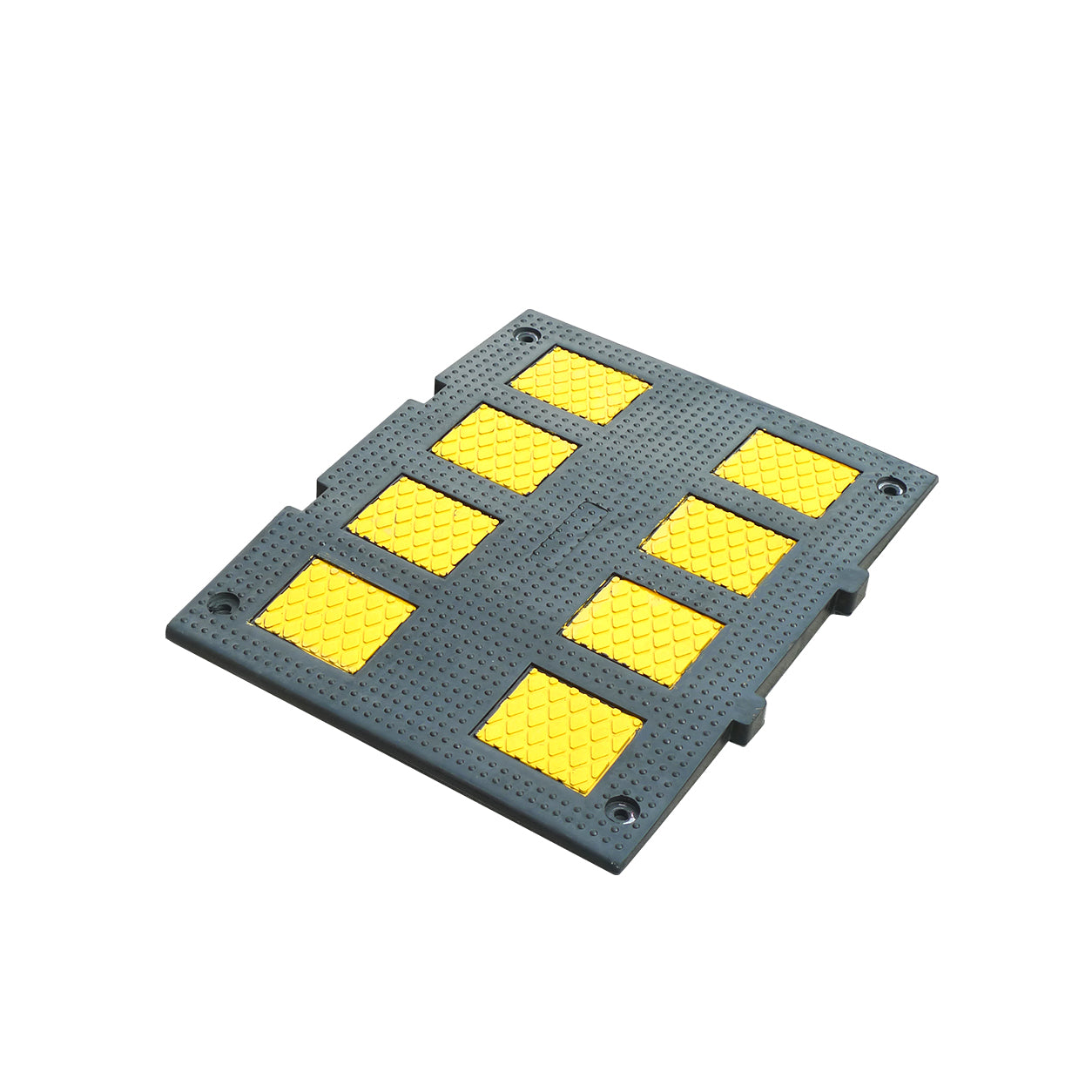 2 Foot & 3 Foot Heavy Duty Rubber Speed Hump for Roads & Parking Lots