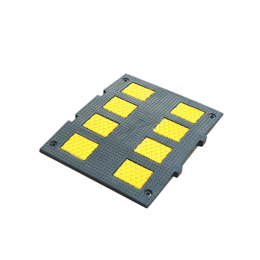 2 Foot & 3 Foot Heavy Duty Rubber Speed Hump for Roads & Parking Lots