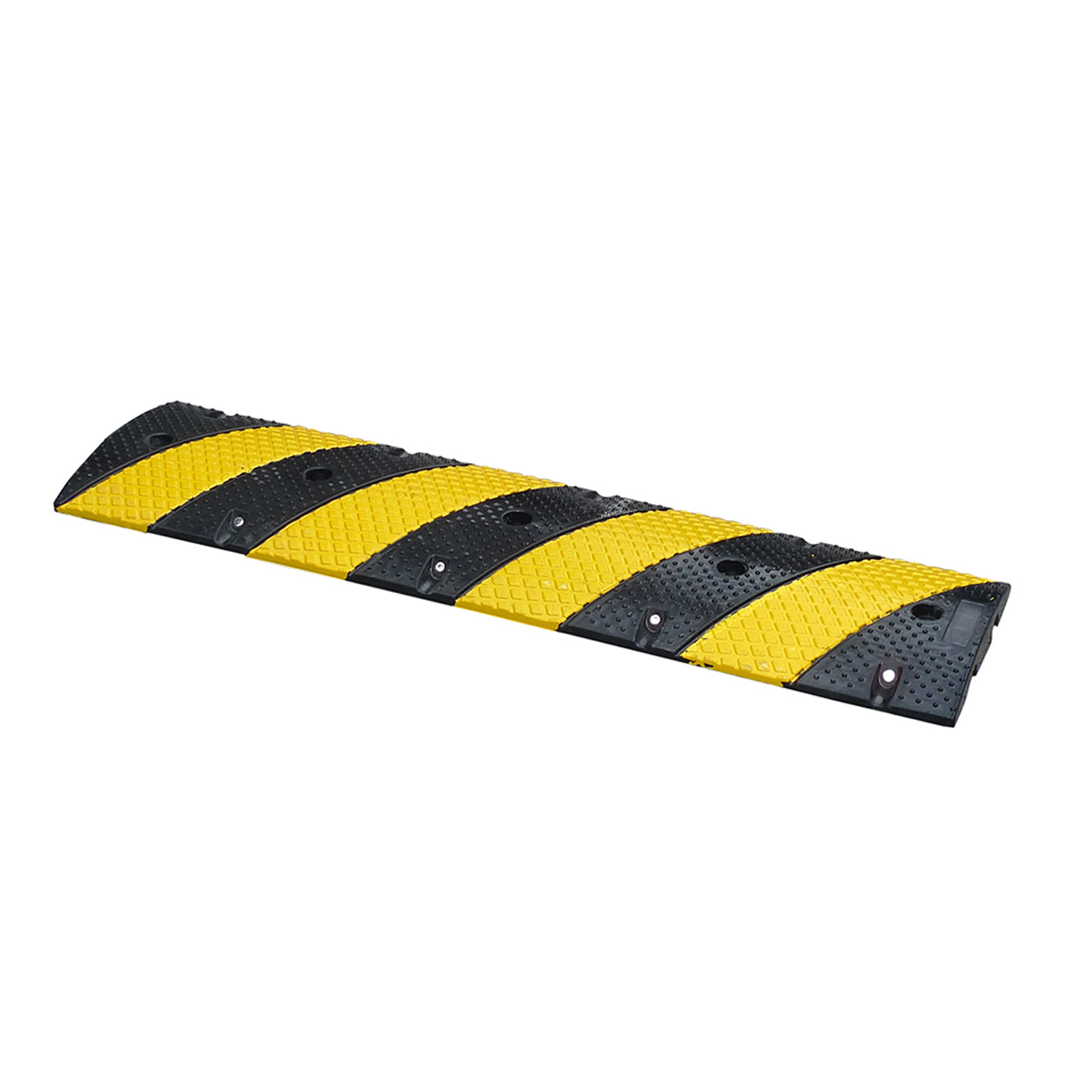 Reflective Rubber Speed Bump 3FT 4FT 6FT for Traffic Control & Safety