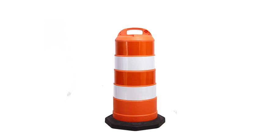Heavy Duty Safety Drum / Slim Traffic Barrel / 2-Parts Safety Drum for Traffic Management & Hazard Marking