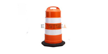 Heavy Duty Safety Drum / Slim Traffic Barrel / 2-Parts Safety Drum for Traffic Management & Hazard Marking