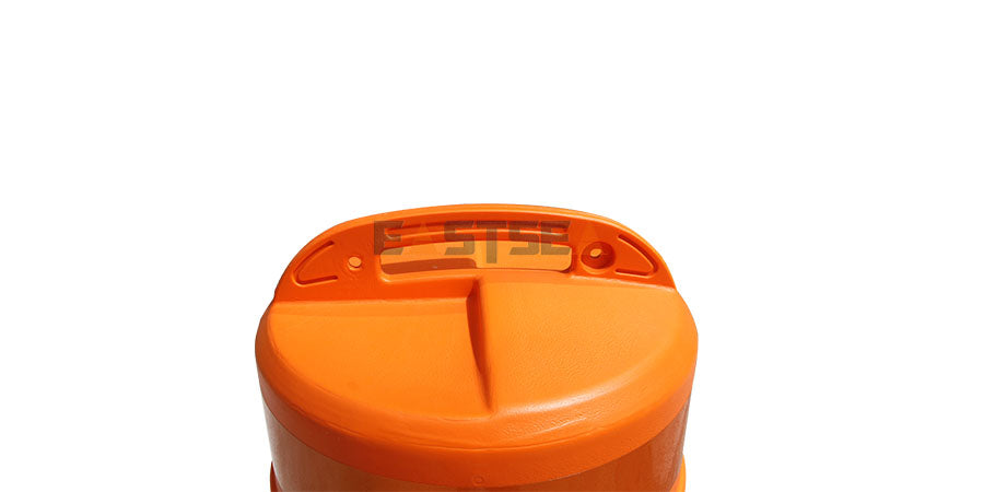 Heavy Duty Safety Drum / Slim Traffic Barrel / 2-Parts Safety Drum for Traffic Management & Hazard Marking