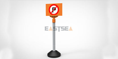 Temporary No Parking Sign – Cone or Standalone for Traffic Control & Parking Safety