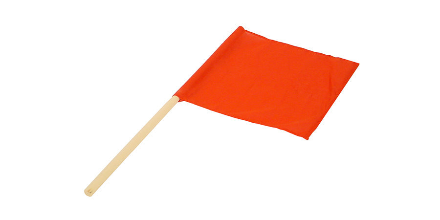 Traffic Safety Flag with Pole for Traffic Control, Hazard Marking & Emergency Response