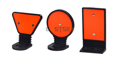 High Visibility Guardrail Reflector for Road Safety, Traffic Guidance & Highway Barriers