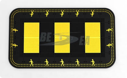 Yellow Pedestrian Crossing