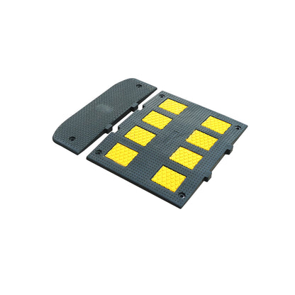 2 Foot & 3 Foot Heavy Duty Rubber Speed Hump for Roads & Parking Lots