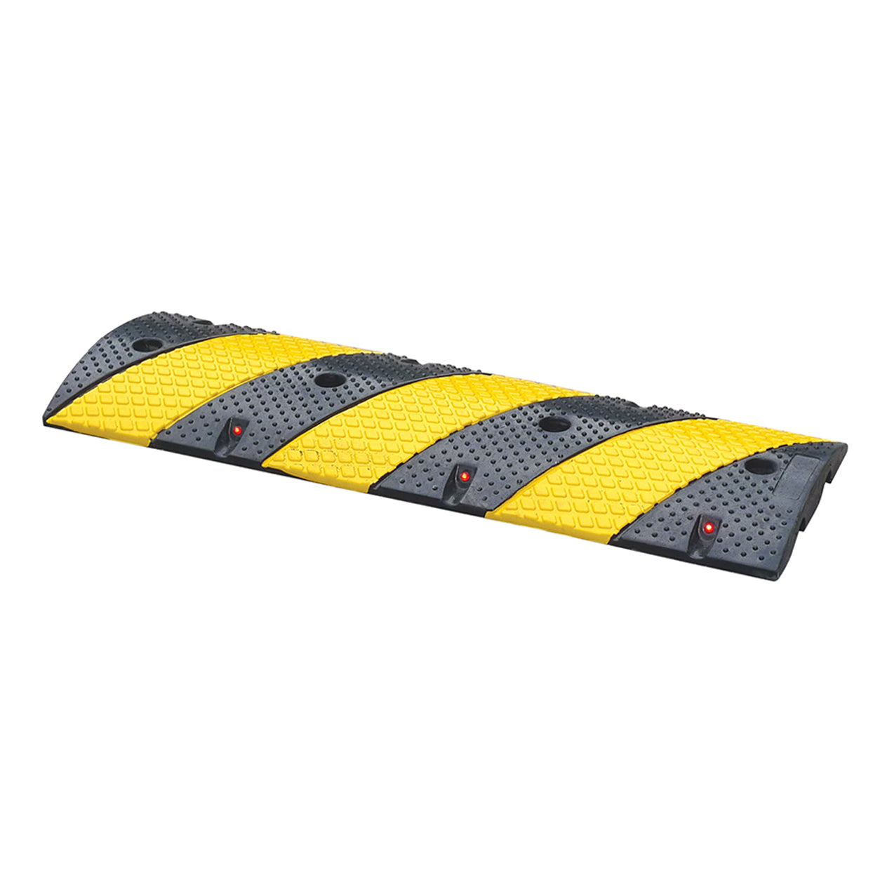 Reflective Rubber Speed Bump 3FT 4FT 6FT for Traffic Control & Safety